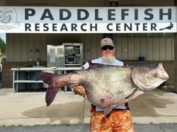 Wow! Pemancing Ini Berhasil Tangkap Ikan Mas Seberat 50 Kg