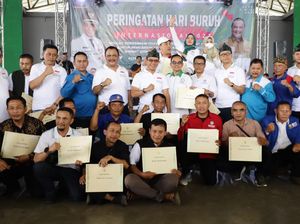 Bupati Bandung Beri Doorprize Umrah-CSR di Puncak Peringatan May Day