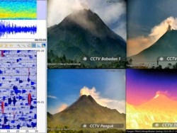 Merapi Luncurkan Guguran Lava Pijar hingga Belasan Kali Hari Ini
