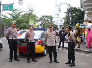 Taktik Polisi Jaga Bandung Aman di Akhir Pekan