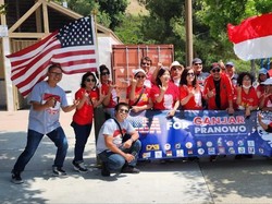 Momentum Harkitnas, Relawan di Los Angeles Deklarasi Dukung Ganjar