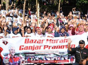 Sahabat Ganjar Gelar Bazar Murah-Workshop Ecoprint di Gunung Kidul