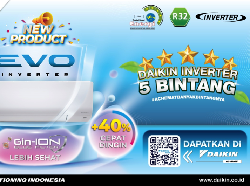 DAIKIN Kenalkan AC Hemat Listrik, Cepat Dingin, dan Lebih Sehat