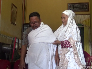 Cerita Pasutri Tukang Tahu di Lumajang Naik Haji Setelah 12 Tahun Menabung