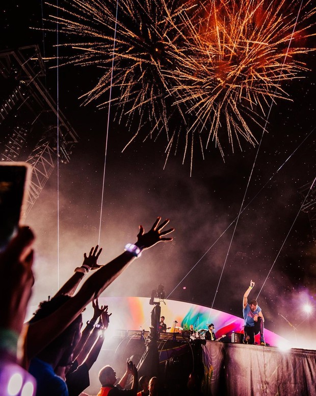 Kemeriahan Konser Coldplay di Brazil/Foto: Instagram.com/@coldplay Kemeriahan Konser Coldplay di Brazil/Foto: Instagram.com/@coldplay