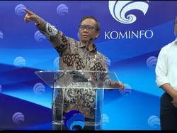 Mahfud Lantik 4 Eselon I Kominfo, Salah Satunya Irjen Kemkominfo