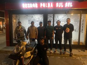 Pemuda di Gowa Curi Motor Teman Ditangkap, Modus Nginap di Rumah Korban