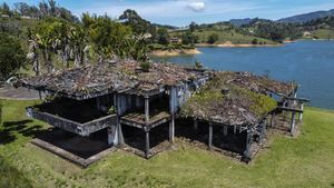 Penampakan Bekas Rumah Mewah Gembong Narkoba Terkaya Dunia