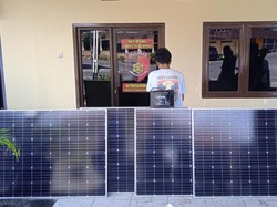 Polisi Ringkus Pencuri Panel Lampu Tenaga Surya Bandara Pangkalpinang