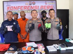 Kehabisan Duit Seminggu di Bali, Residivis Bobol Toko HP