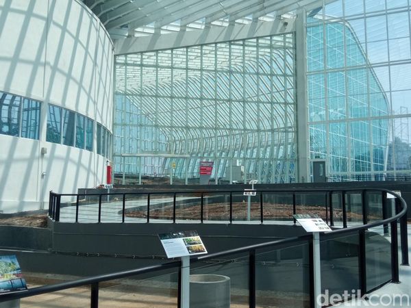 7 Potret Rumah Kaca BRIN yang Menyerupai Bunga Rafflesia, Ada Apa Saja?