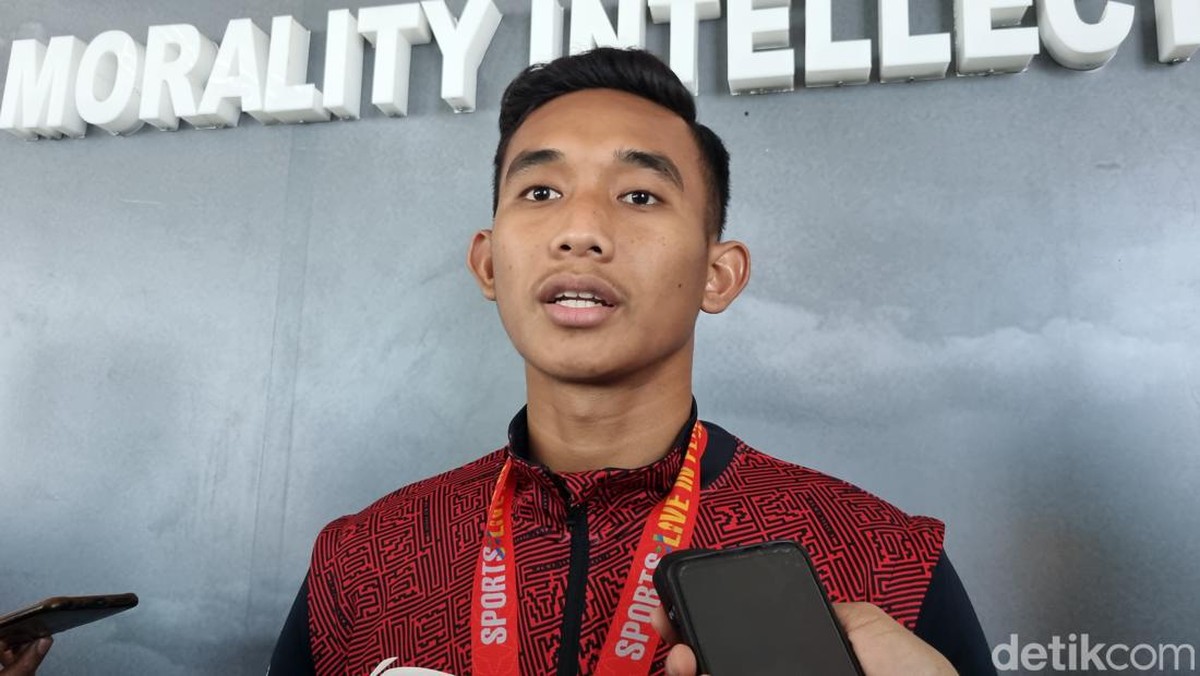 Rizky Ridho berharap program-program PSSI berjalan lancar (Esti Widiyana/detikJatim)