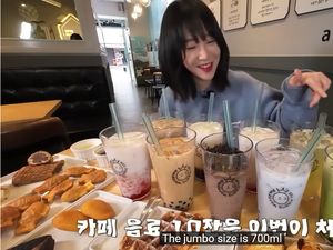 Bikin Heran, Wanita Ini Bisa Minum 7 Liter Boba