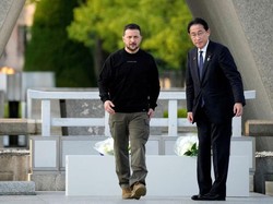 Zelensky Samakan Kehancuran di Bakhmut dengan Hiroshima Saat PD II
