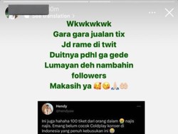 Viral Puteri Indonesia Jadi Calo Tiket Coldplay, Tuai Hujatan Netizen