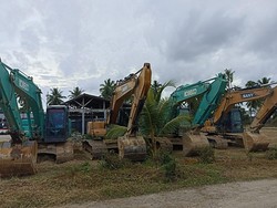 4 Pekerja Tambang Emas Ilegal di Pohuwato Ditangkap, 4 Ekskavator Disita