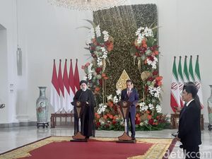 Jokowi-Presiden Iran Sepakat Dukung Palestina dan Atasi Krisis di Afghanistan