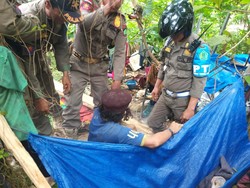 Pria ODGJ di Konawe Ngamuk saat Diamankan Keluarga, Satpol PP Turun Tangan
