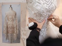 Yefta Gunawan Rilis Baju Pengantin dari Tali Rafia di Wedding Fair St. Regis