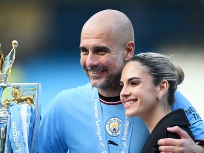Cantiknya Maria, Putrinya Guardiola di Pesta Juara Man City