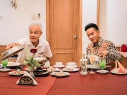 Kala Gibran dan Ganjar Berbalas Pantun soal Tawaran Masuk Pemerintahan