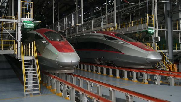 Pernah Lihat Depo Kereta Cepat Jakarta-Bandung? Nih Penampakannya