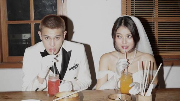 Romantisnya Julian Jacob dan Mirriam Eka Saat Kulineran Bersama