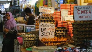 Sabar Buibu, Harga Telur Ayam Masih di Atas Rp 30 Ribu Per Kilo