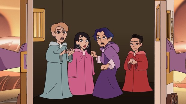 Taemin SHINee sebagai cameo di The Owl House/Foto: Instagram/vstamenovaart Taemin SHINee sebagai cameo di The Owl House/Foto: Instagram/vstamenovaart