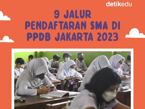 Infografis: 9 Jalur Pendaftaran SMA di PPDB Jakarta 2023 Infografis: 9 Jalur Pendaftaran SMA di PPDB Jakarta 2023