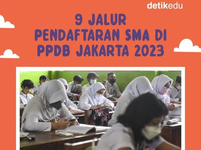 Infografis: 9 Jalur Pendaftaran SMA di PPDB Jakarta 2023