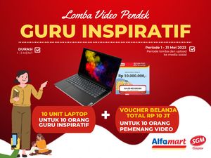 Alfamart & SGM Eksplor Gelar Lomba Video, Berhadiah Laptop-Voucher