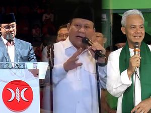 Survei LSJ: Prabowo 39,5%, Ganjar 27,6%, Anies 26,7% Survei LSJ: Prabowo 39,5%, Ganjar 27,6%, Anies 26,7%
