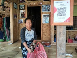 Canggih! Kini Belanja Oleh-oleh di Baduy Bisa Cashless
