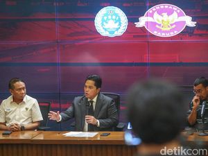Ditanya Anggaran Argentina Vs Indonesia, Erick Thohir: PSSI Tak Miskin