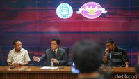 Indonesia vs Argentina akan main di FIFA Matchday pada 19 Juni. Erick Thohir mengaku, ada peran Javeir Zanetti yang bantu ikut melobi Tim Tango (Grandyos Zafna/detikSport)