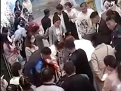 Viral Pengantin Selamatkan Tamu yang Kejang di Tengah Pesta Pernikahannya