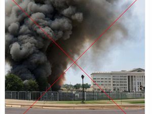 Geger Foto Ledakan di Pentagon, Tahunya Gambar AI