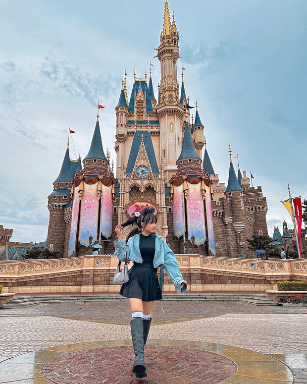 Fuji saat di Universal Studio/Sumber: IG @fuji_an