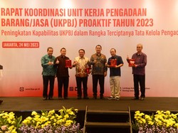 Kemenkumham Raih Penghargaan Terbaik UKPBJ Proaktif 2023