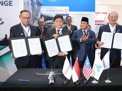 Prabowo Jadi Saksi Teken MoU PTDI dan Malaysia Untuk Pasarkan Pesawat RI