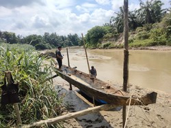 Warga di Asahan Temukan Perahu Kuno di Sungai, Tim Peneliti Diturunkan