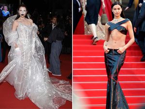 Adu Gaya Seksi Irina Shayk dan Julia Fox di Cannes Film Festival 2023