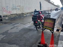 Tutup Got Rusak di Underpass Jalan Sholis Bogor Diperbaiki Besok