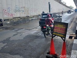 Tutup Got Rusak di Underpass Jalan Sholis Bogor Diperbaiki Besok
