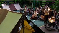 Melihat Kegiatan Kemah Pramuka Siswa YPAC Solo