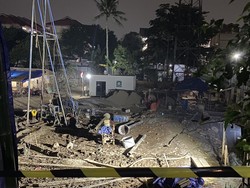 Warga Keluhkan Aktivitas Pembangunan SMPN 27 Depok hingga Malam: Berisik