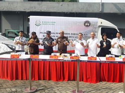 Polres Jaksel Musnahkan 1,5 Kg Heroin hingga Gorilla 1,3 Kg
