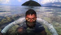 Potret Aktivitas Perkampungan Suku Bajo Sangkuang di Pulau Bacan