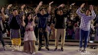 Saat Menparekraf Sandiaga Uno Joget Asmalibrasi di #DemiIndonesia Unair